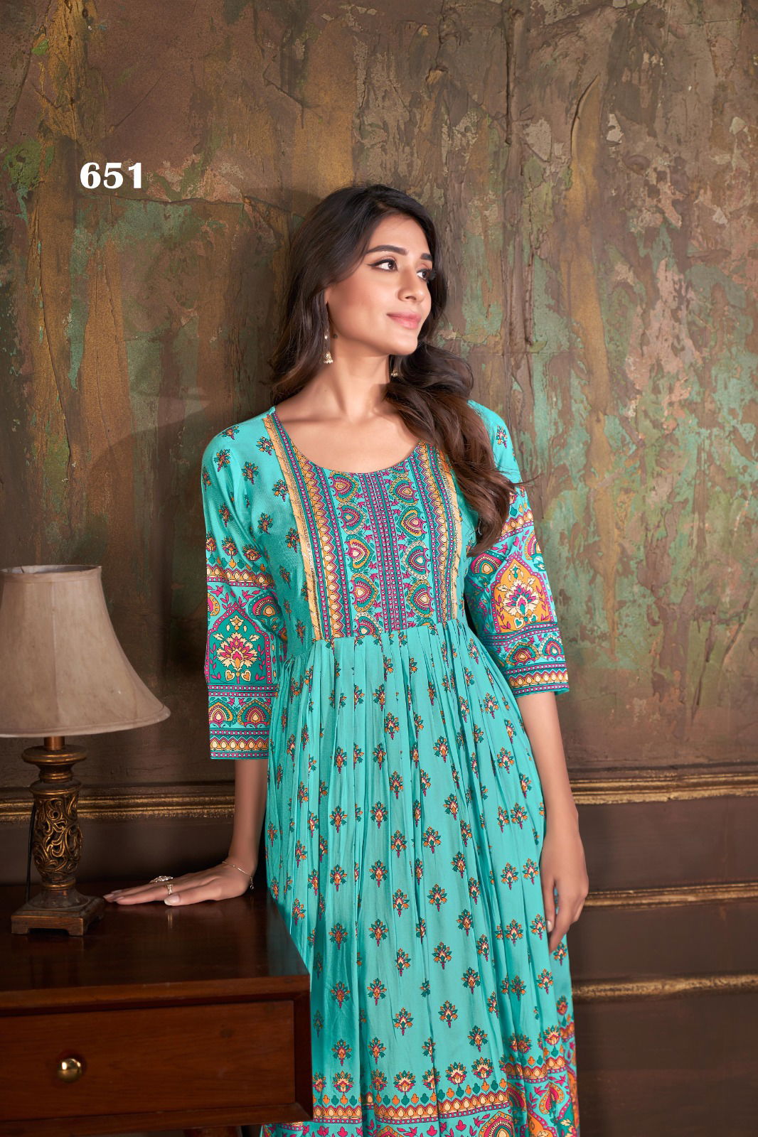 Moon Night By Jivora Printed Cotton Kurtis Catalog